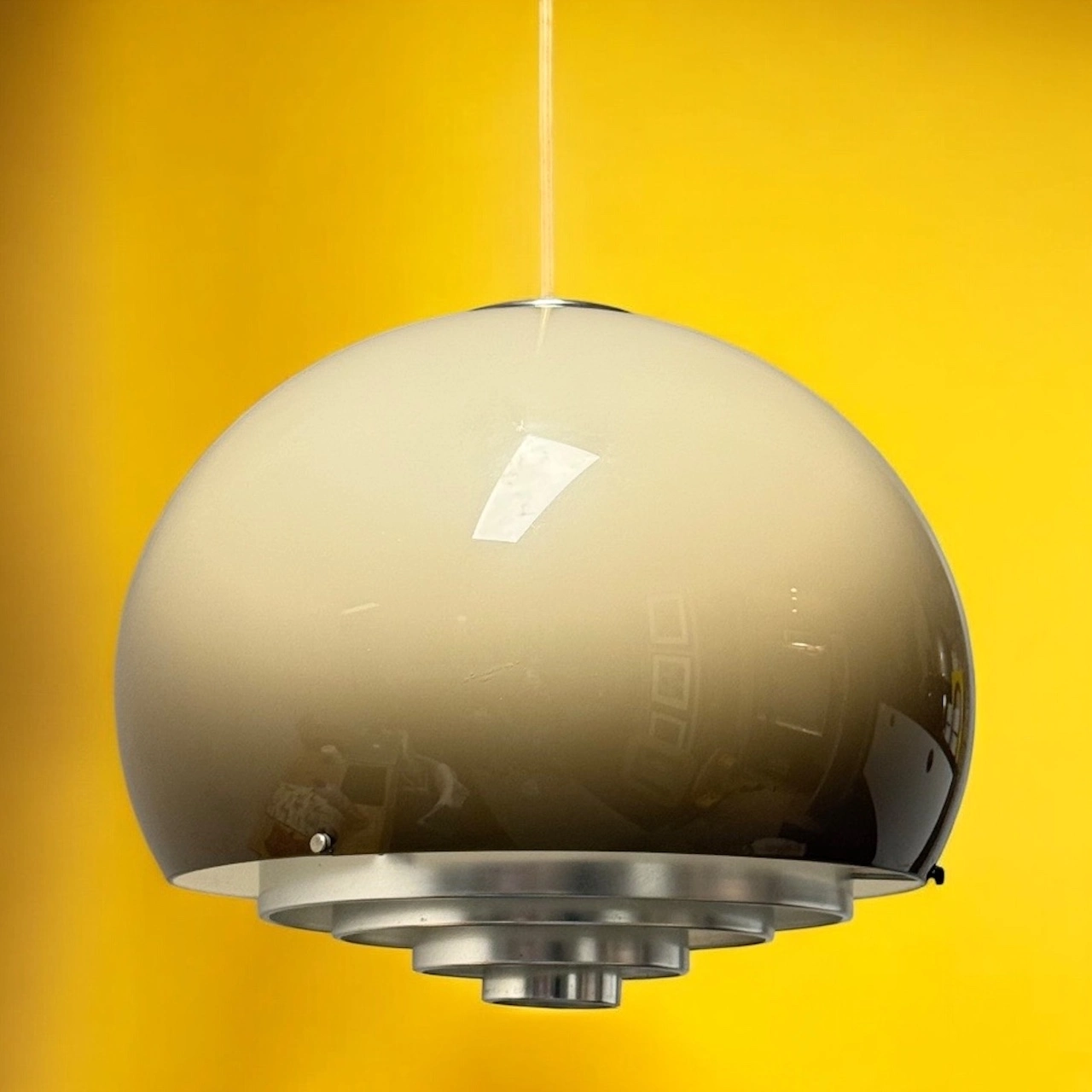 natavintage lighting stunning space age pendant lamp rare 70s italian design 12