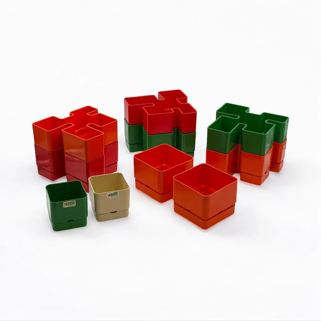 Vastill orange planters by Nena Balsari with water reservoir 1 (1)