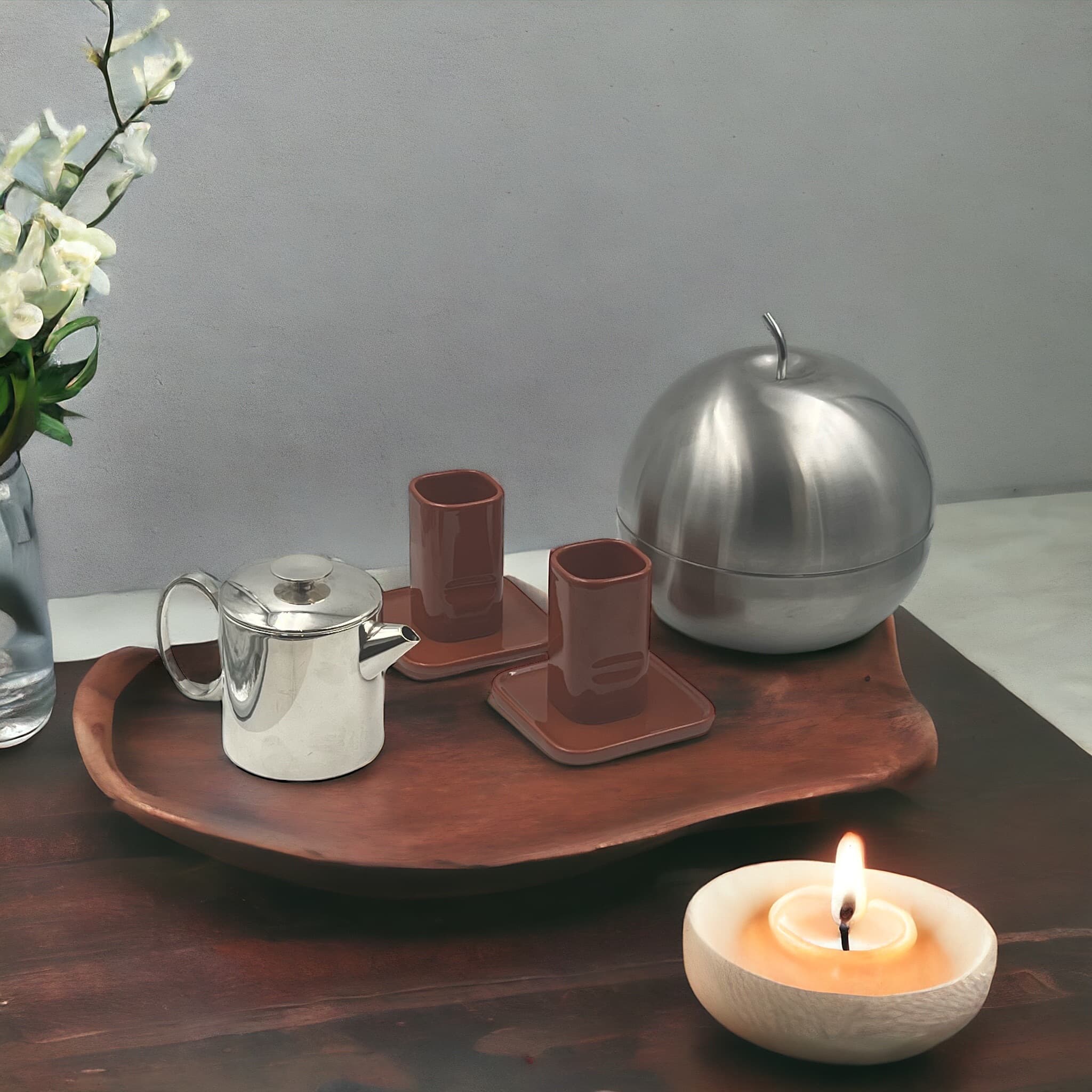 Morinox Stainless Steel Apple: Beautiful 70s Design Centerpiece - Image 6