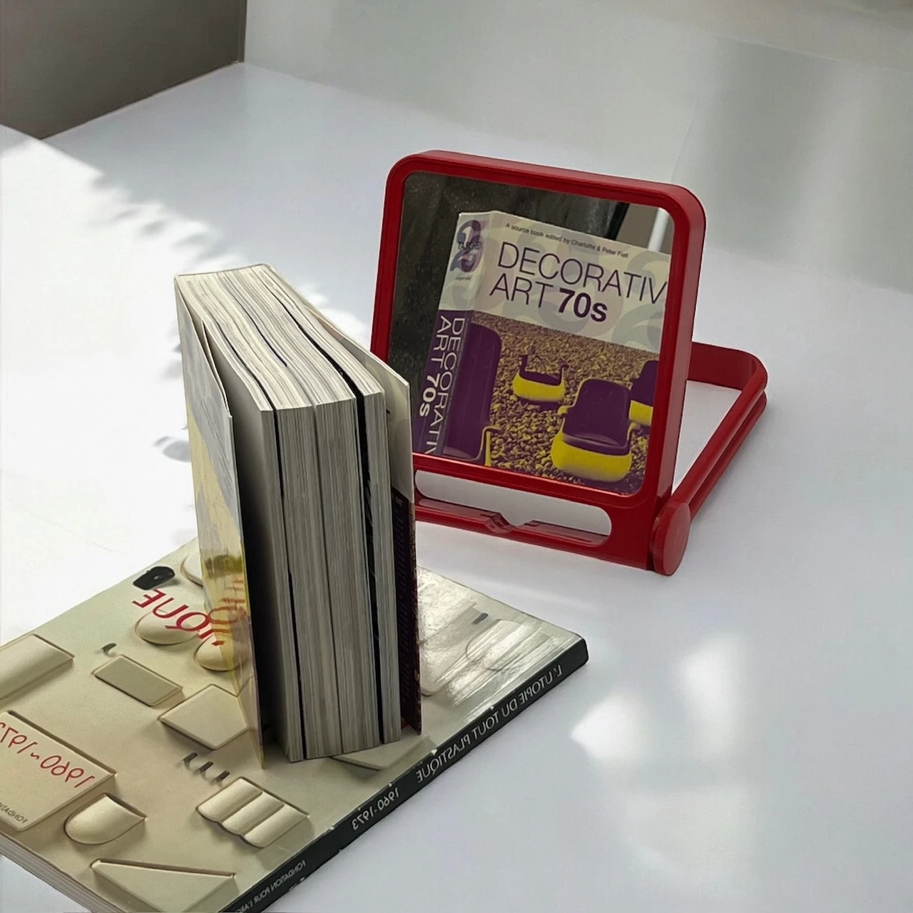 70s Vanity Mirror - Red Portable Beauty Set Gedy - Image 10