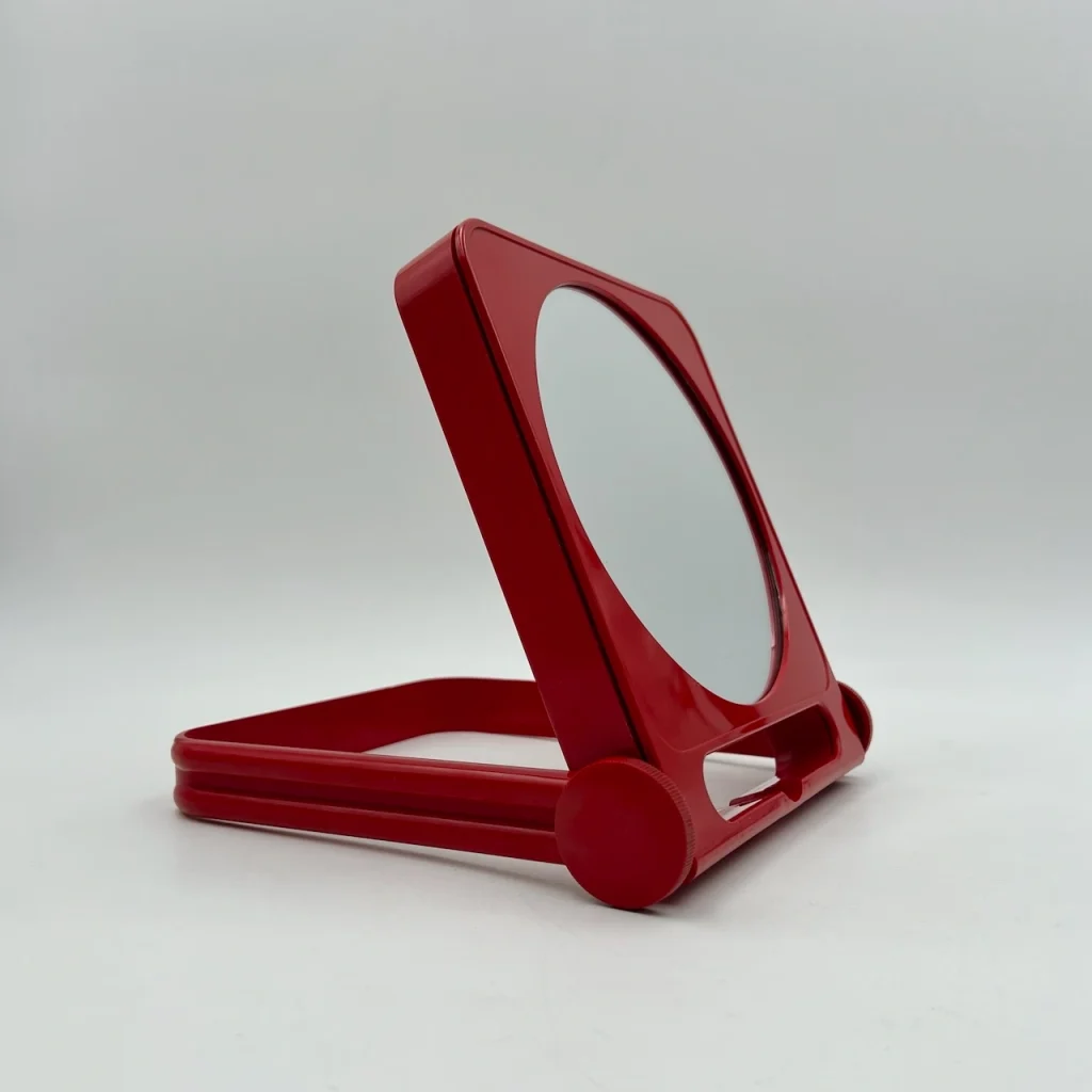 70s Vanity Mirror - Red Portable Beauty Set Gedy - Image 11