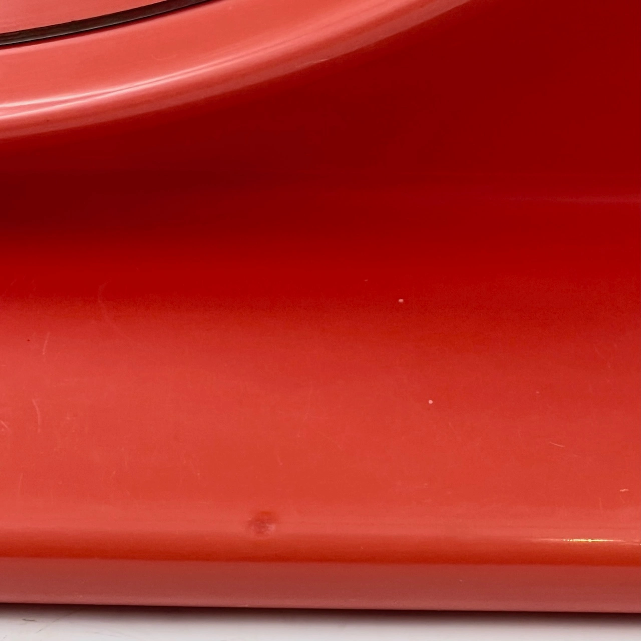 70s Wall Mirror with Shelf & Lights – Retro Space Age Design - Image 6