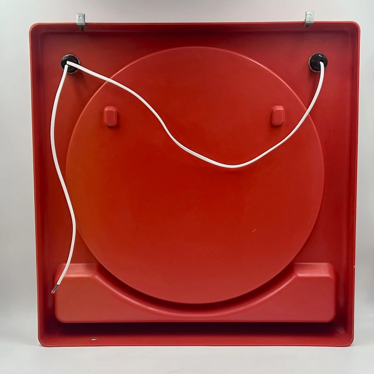 70s Wall Mirror with Shelf & Lights – Retro Space Age Design - Image 9