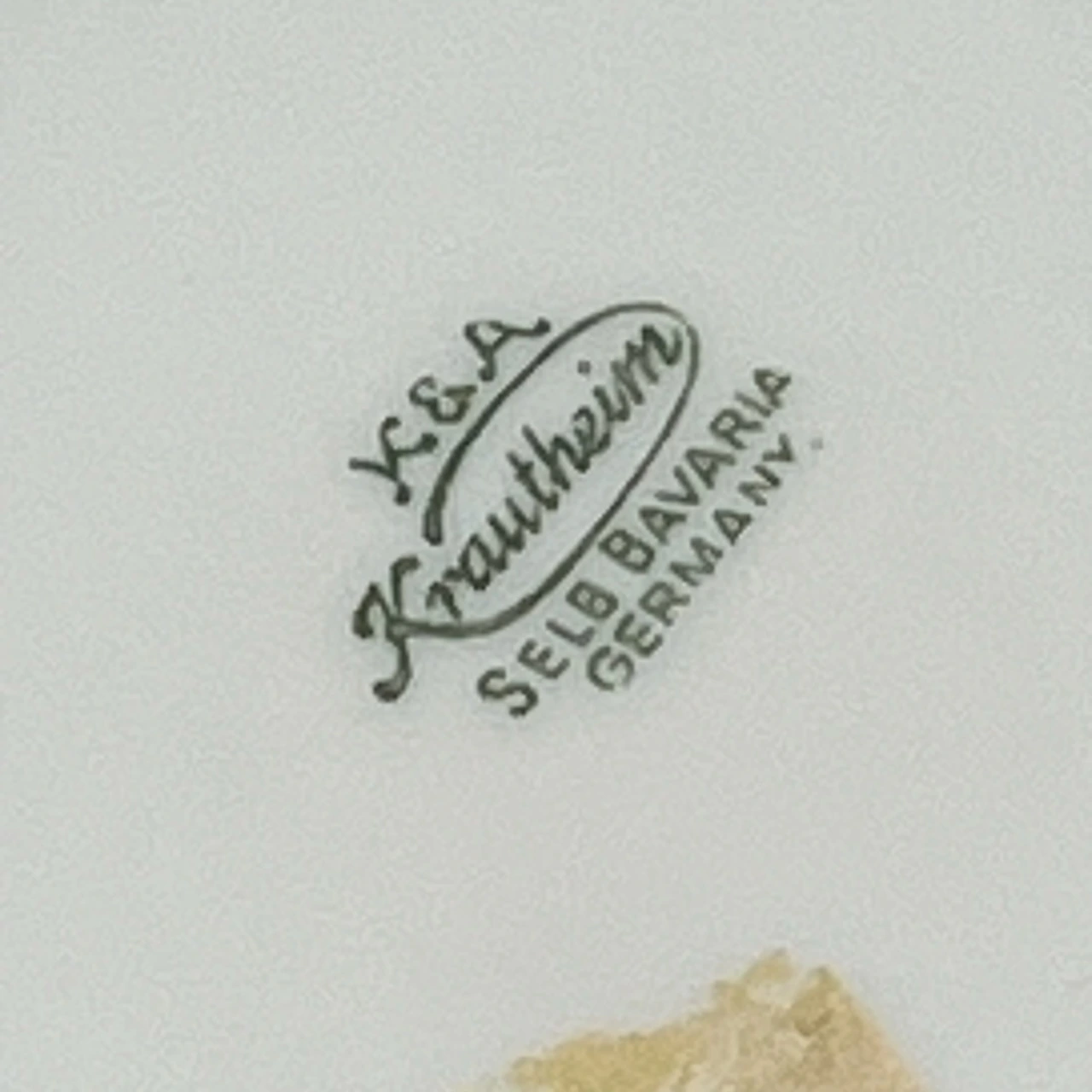 Beautiful Space Age Krautheim Porcelain Vase 60s Vibrant Design - Image 5