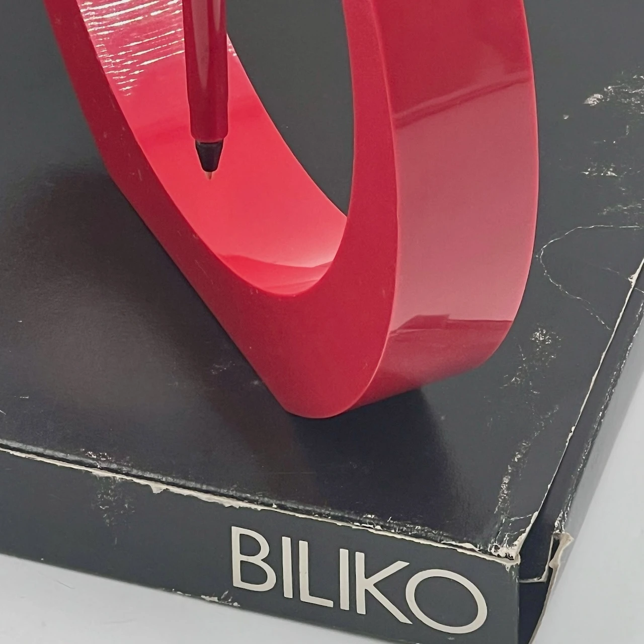 Space Age Decor 70s Biliko Pen Holder & Pen Set - Image 7