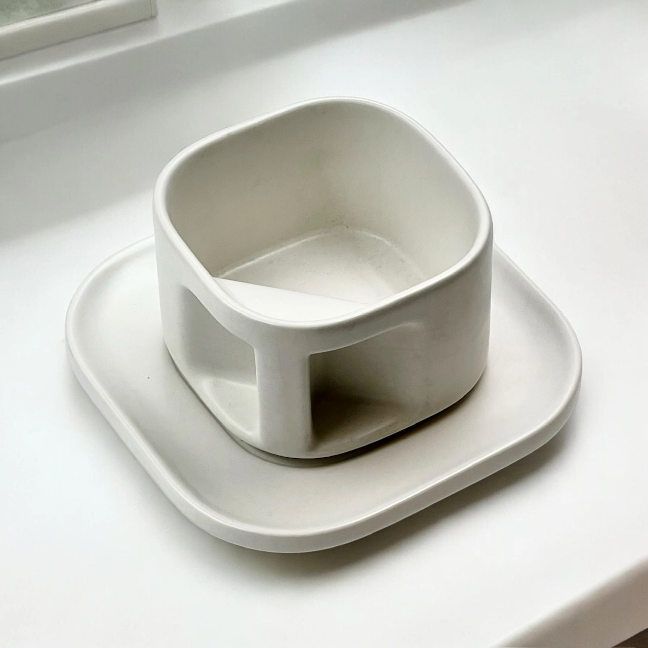 70s Ceramic Coffee Set Arnolfo Di Cambio - Iconic Makio Hasuike Design - Image 8