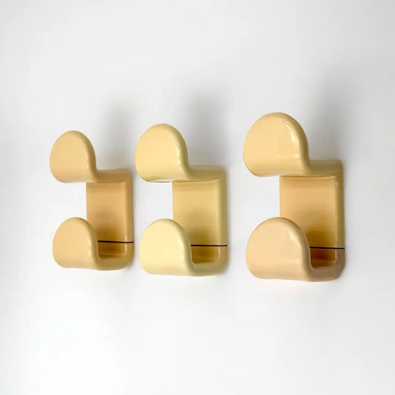 Beige 70s Coat Hooks by Ambrogio Rossari for Gedy - Image 3