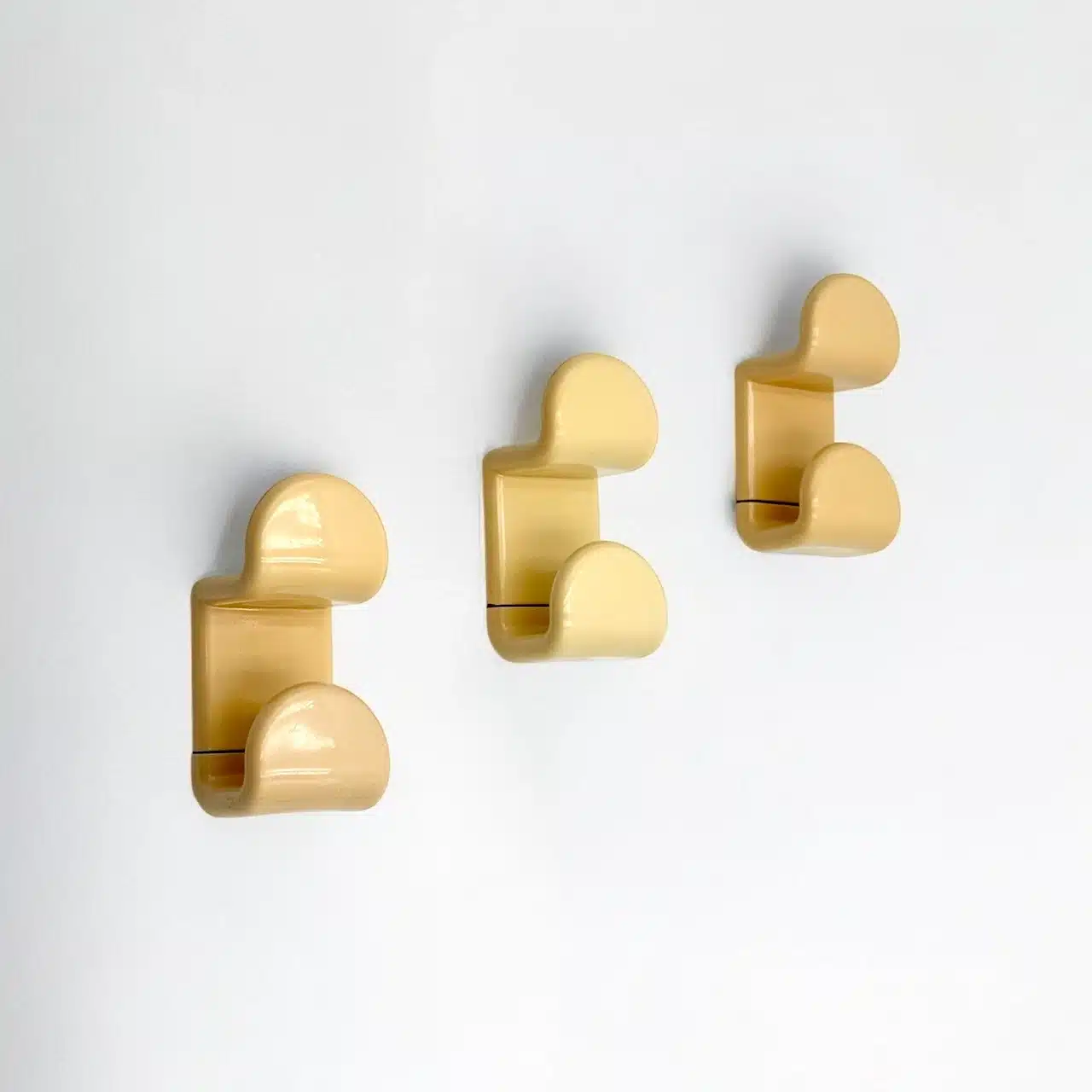 Beige 70s Coat Hooks by Ambrogio Rossari for Gedy - Image 5