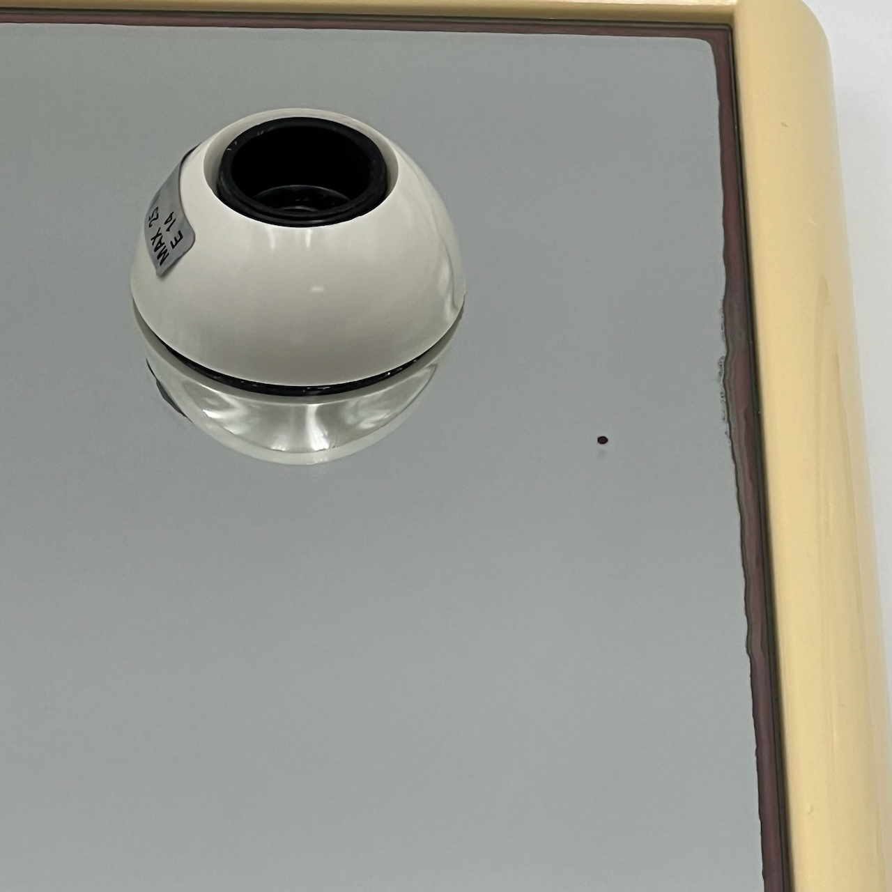 Vintage 80s Gedy Wall Mirror with Integrated Lamps - Italian Design Elegance - Image 4