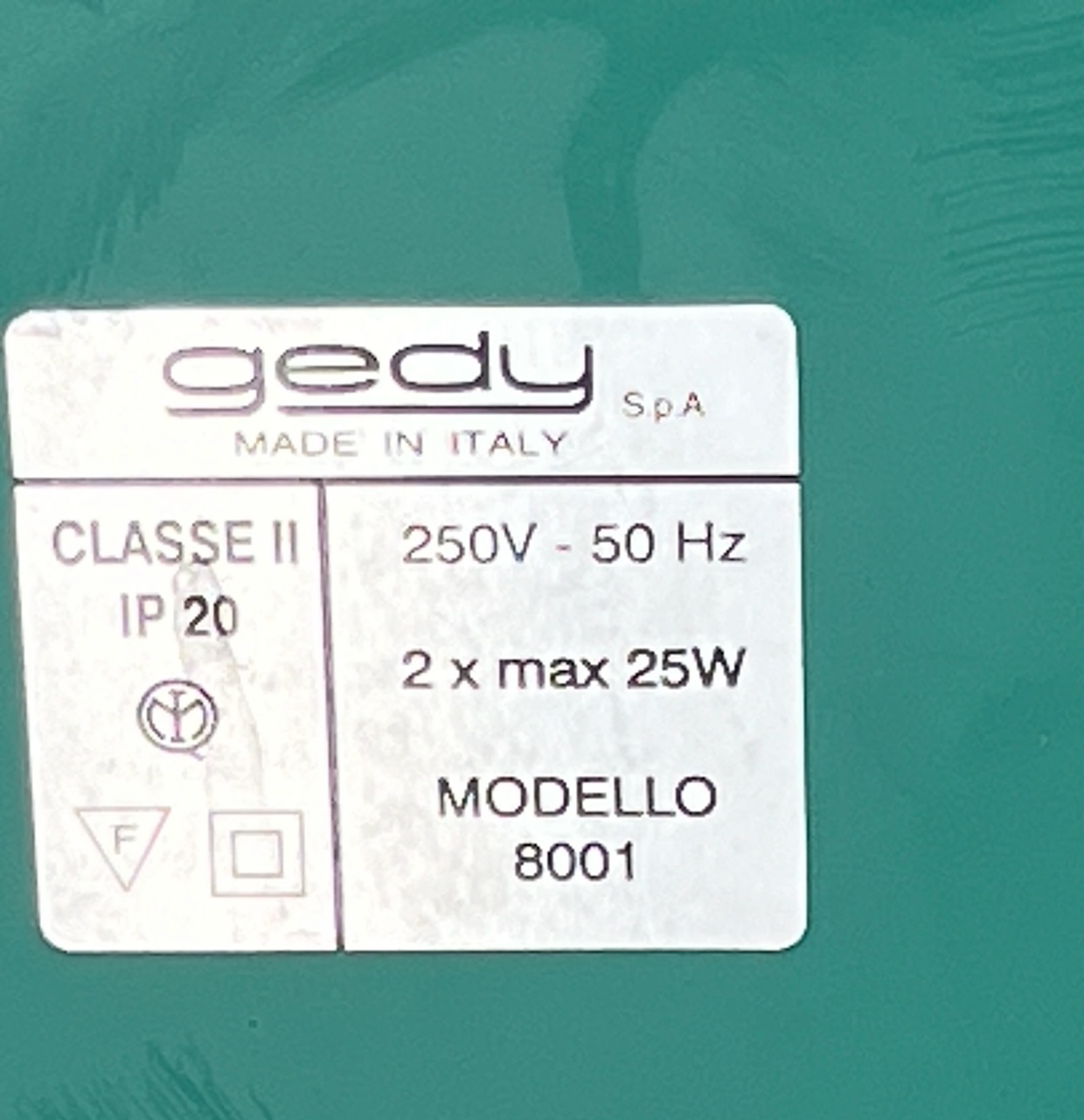 Vintage 80s Gedy Wall Mirror with Integrated Lamps - Italian Design Elegance - Image 6