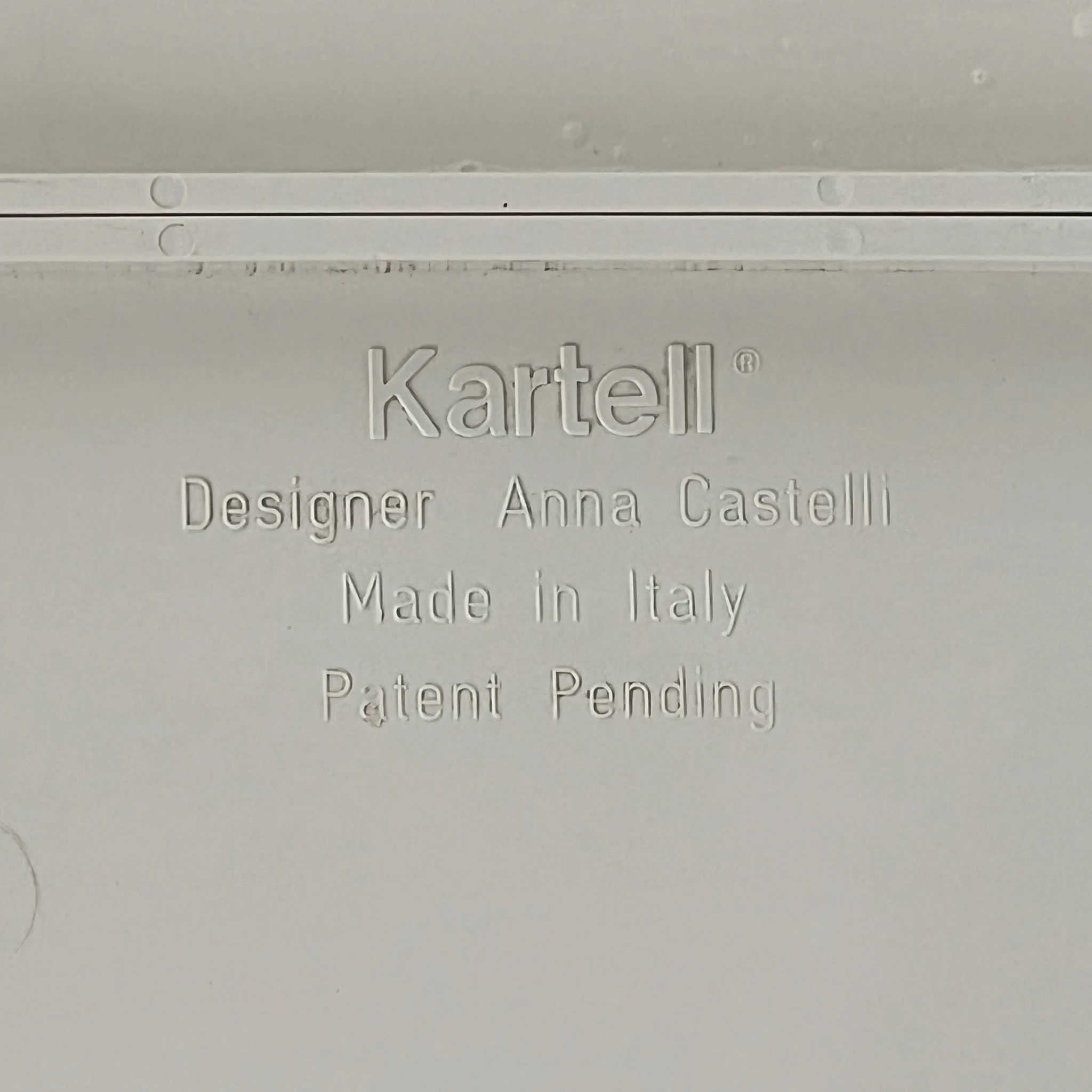 Iconic Vintage Kartell Mirror by Anna Castelli 1960s - Image 5