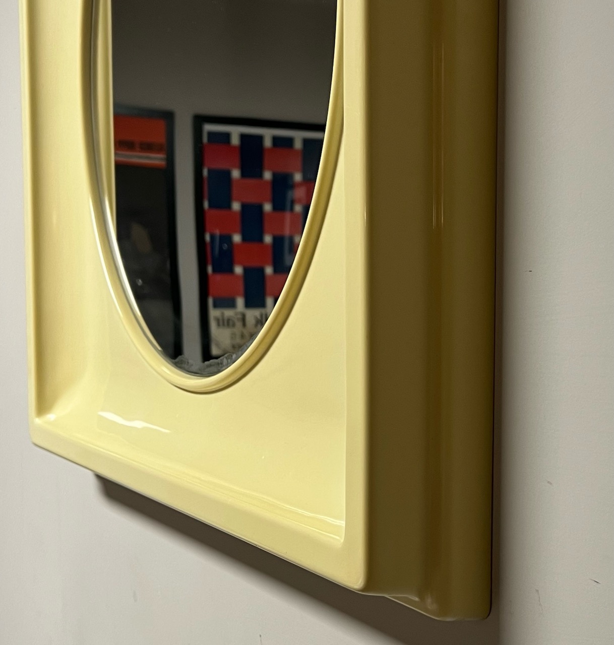 Space Age Wall Mirror Salc Cantu 70s - Image 8