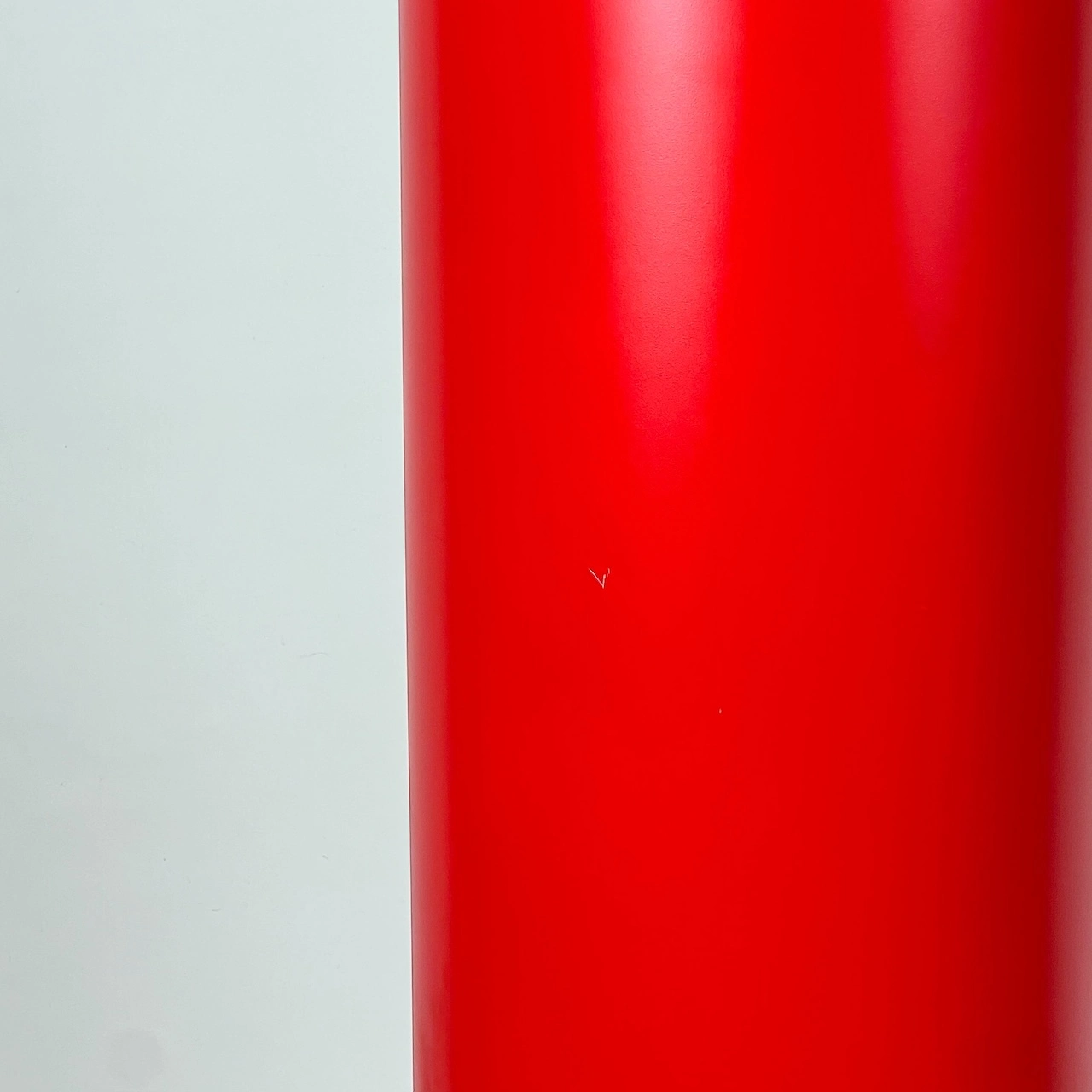 Lipstick Mirror in Glossy Red - 70s Vintage Design Masterpiece - Image 9