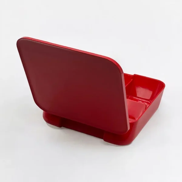 Makio Hasuike Red Vanity Box Gedy 70s Italian Design