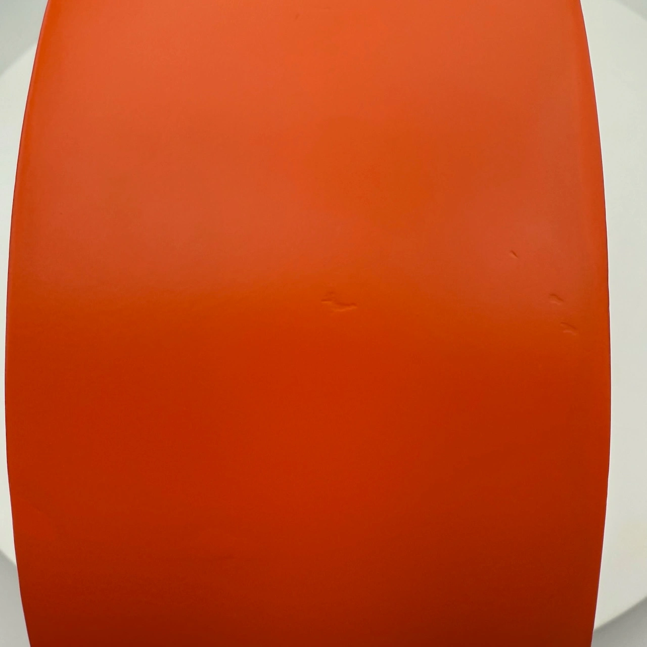 Orange Space Age Wall Clock Astra Italy 1970s - Image 2