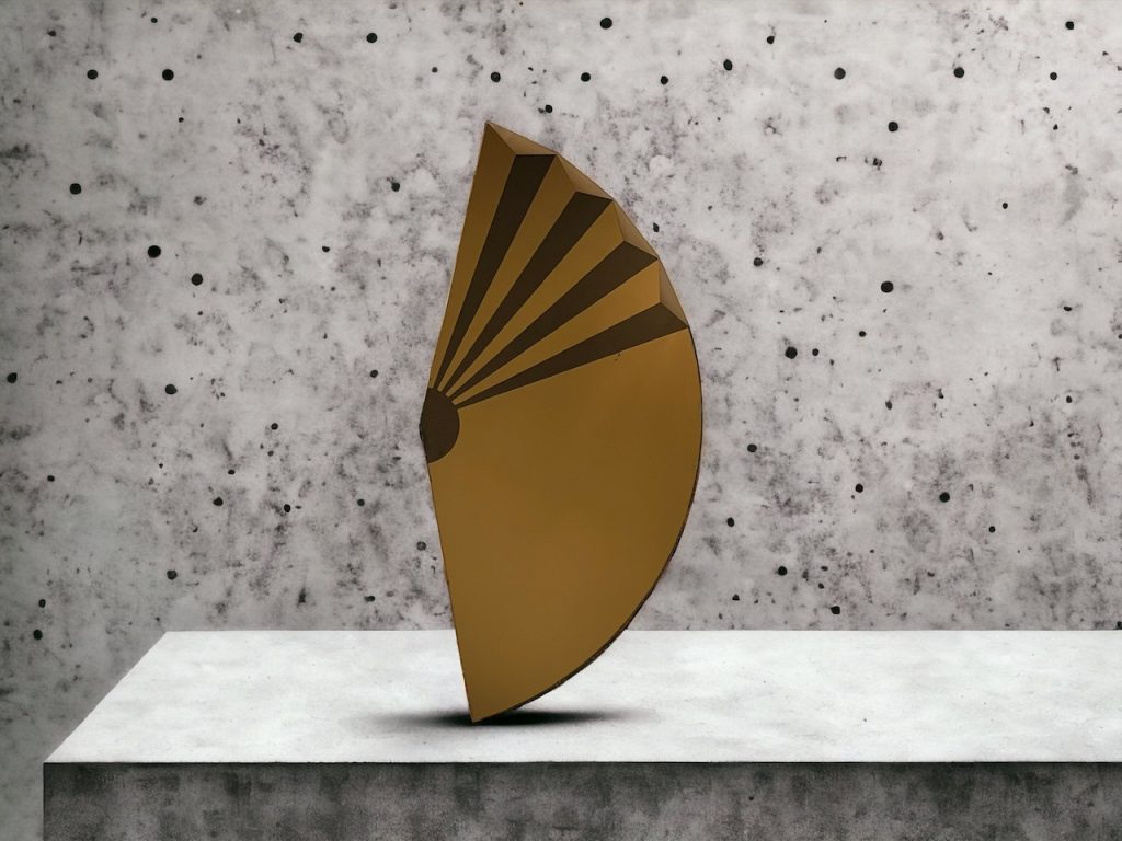 Exclusive Mirror Ventaglio Cristal Art 80s - Image 11