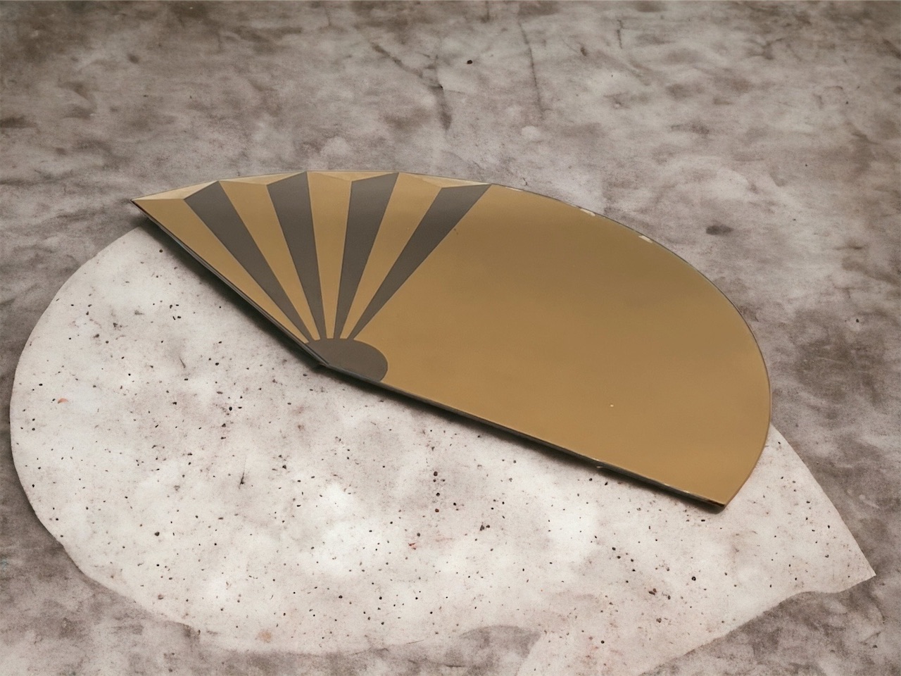 Exclusive Mirror Ventaglio Cristal Art 80s - Image 8