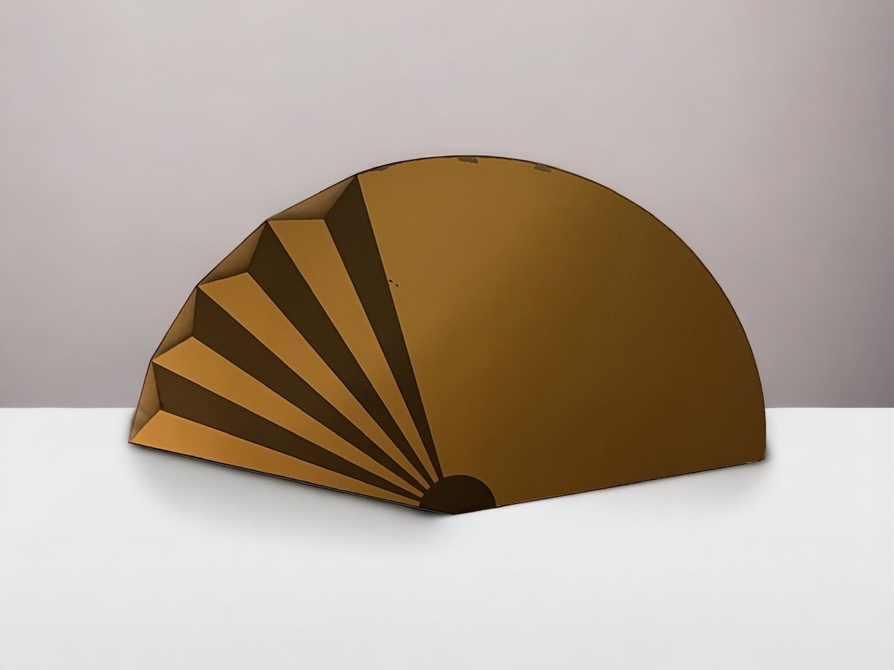 Exclusive Mirror Ventaglio Cristal Art 80s - Image 2