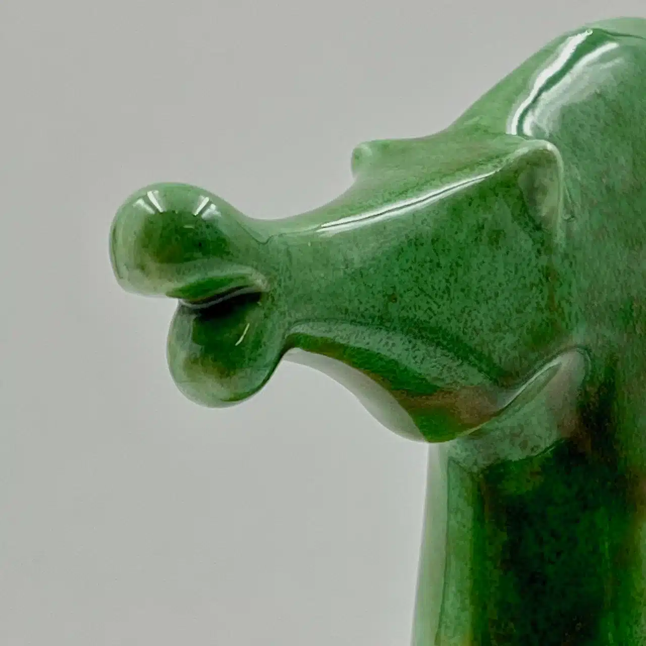 Rare 70s Roberto Rigon Green Ceramic Horse Figurine - Vintage - Image 14