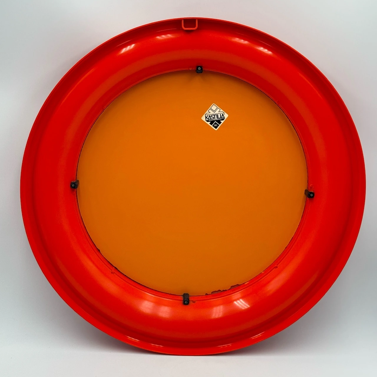 Space Age Mirror by Kastilia 70s Orange Design Classic - Image 10