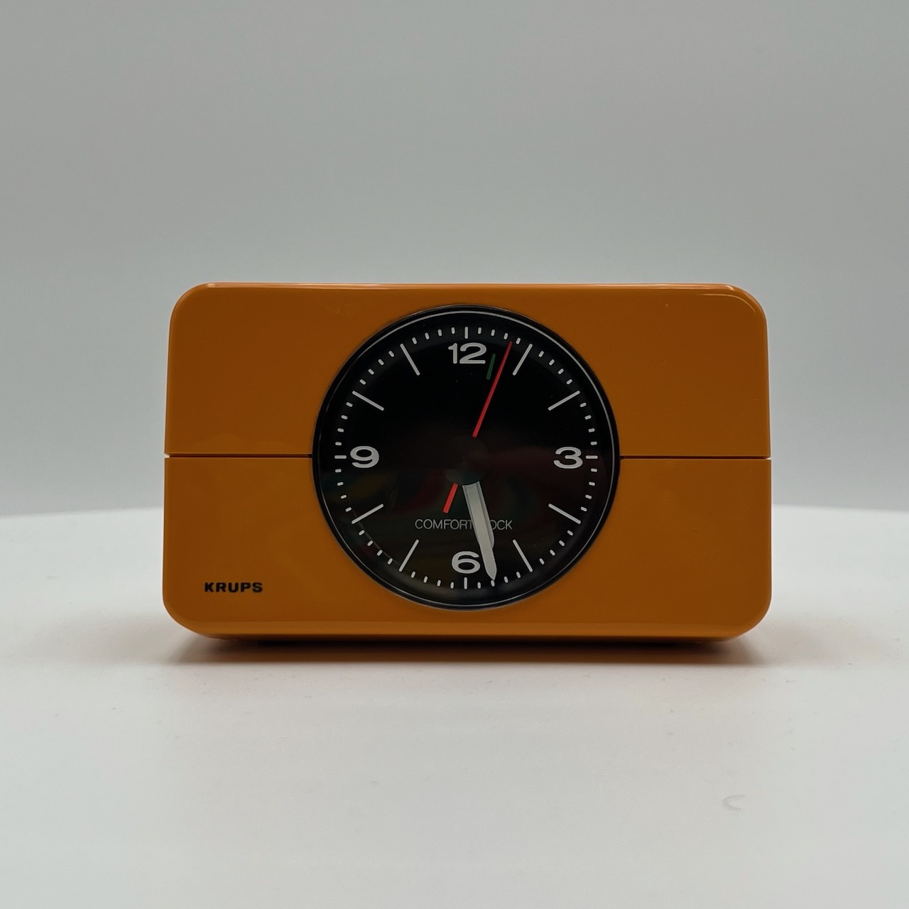 Space Age Orange Alarm Clock Krups 70s - Image 3