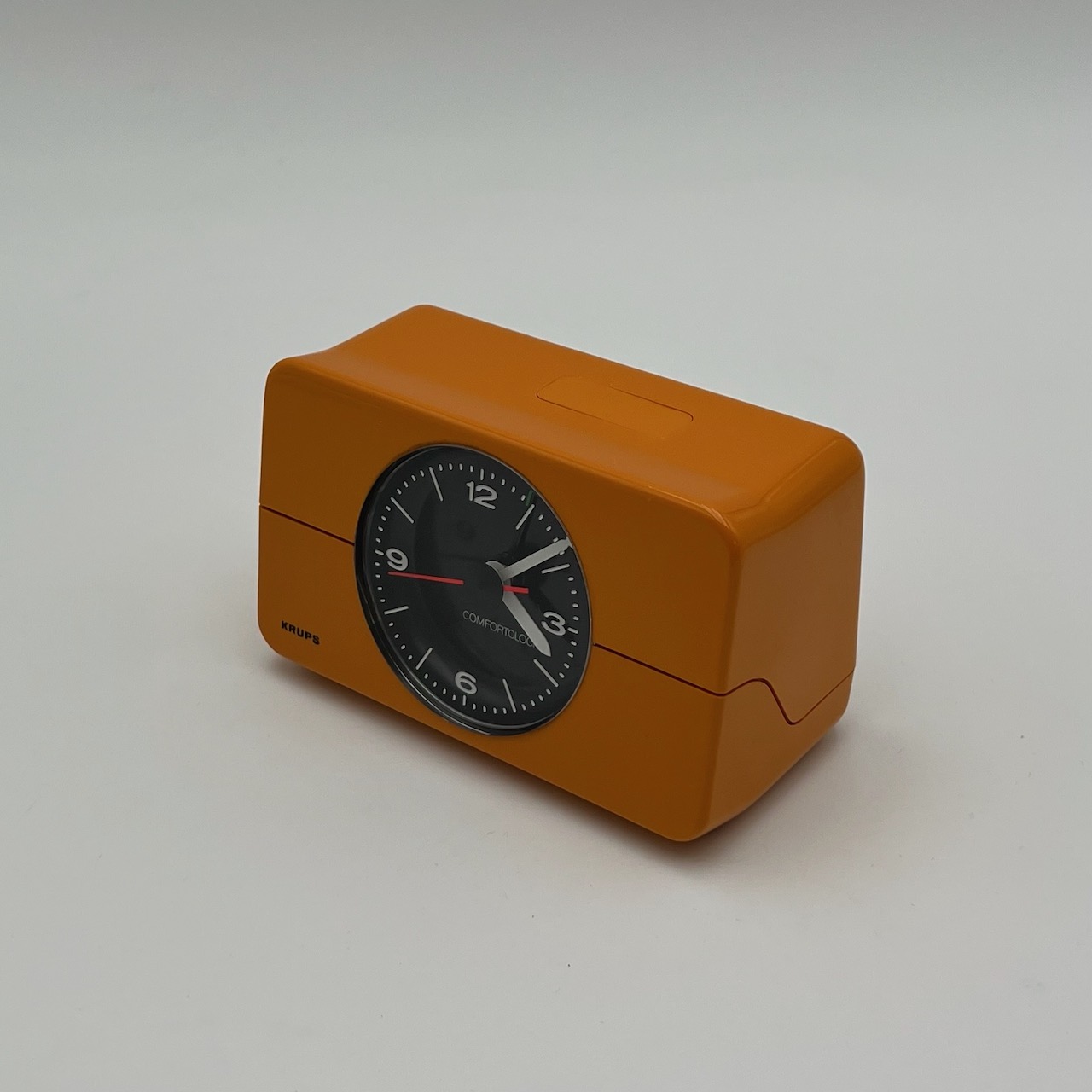 Space Age Orange Alarm Clock Krups 70s - Image 9