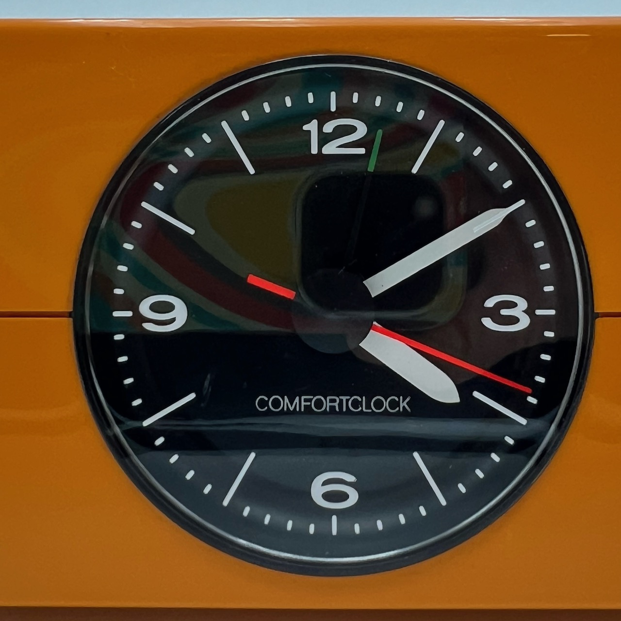 Space Age Orange Alarm Clock Krups 70s - Image 8