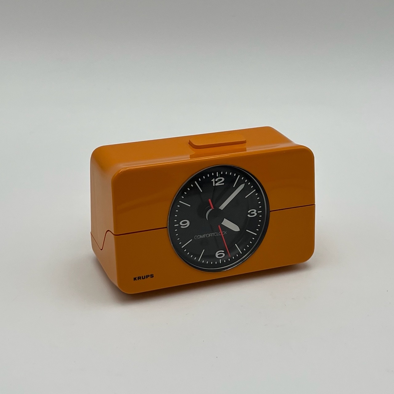 Space Age Orange Alarm Clock Krups 70s - Image 7