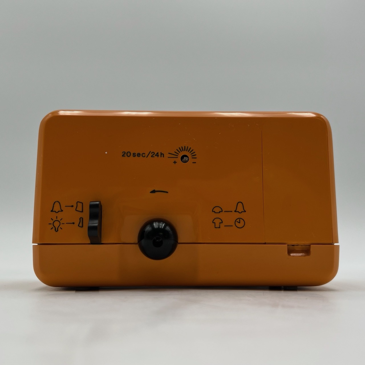 Space Age Orange Alarm Clock Krups 70s - Image 4