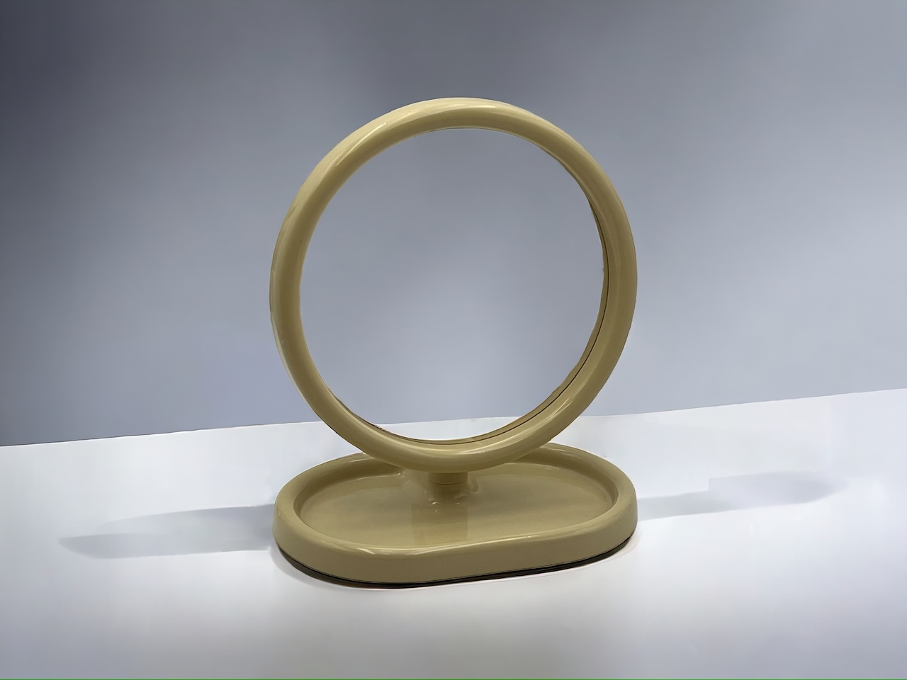 Space Age Table Mirror Olaf Von Bohr Gedy 70s - Image 10