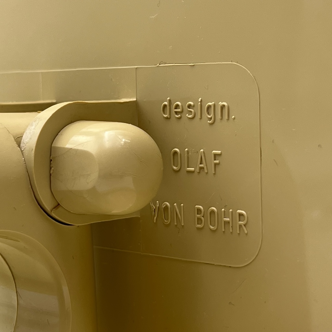 Space Age Table Mirror Olaf Von Bohr Gedy 70s - Image 3