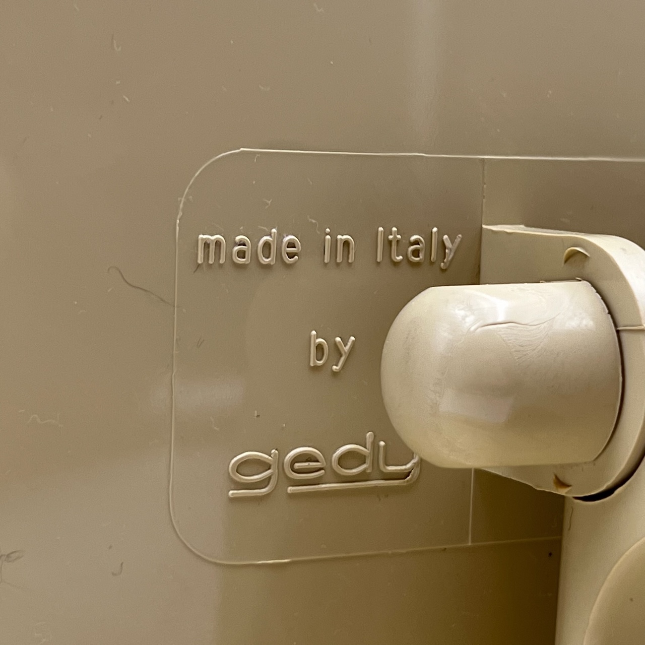 Space Age Table Mirror Olaf Von Bohr Gedy 70s - Image 4