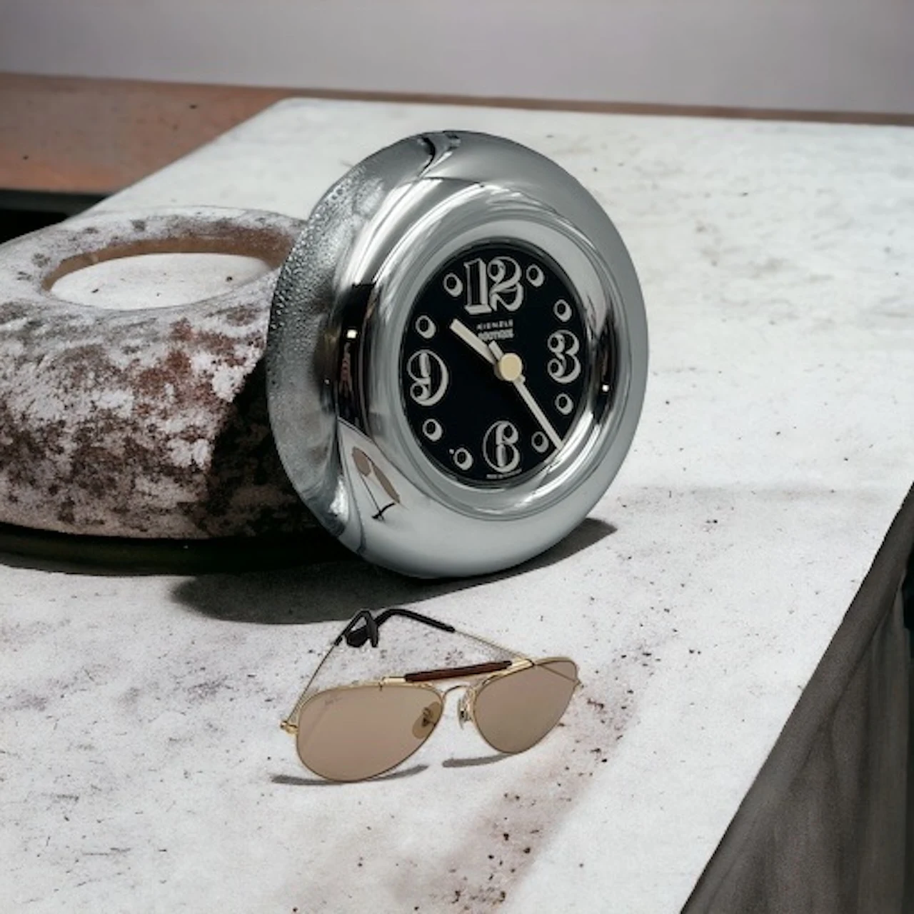 Rare Kienzle Boutique Space Age Wall Clock: Iconic 70s Design - Image 9