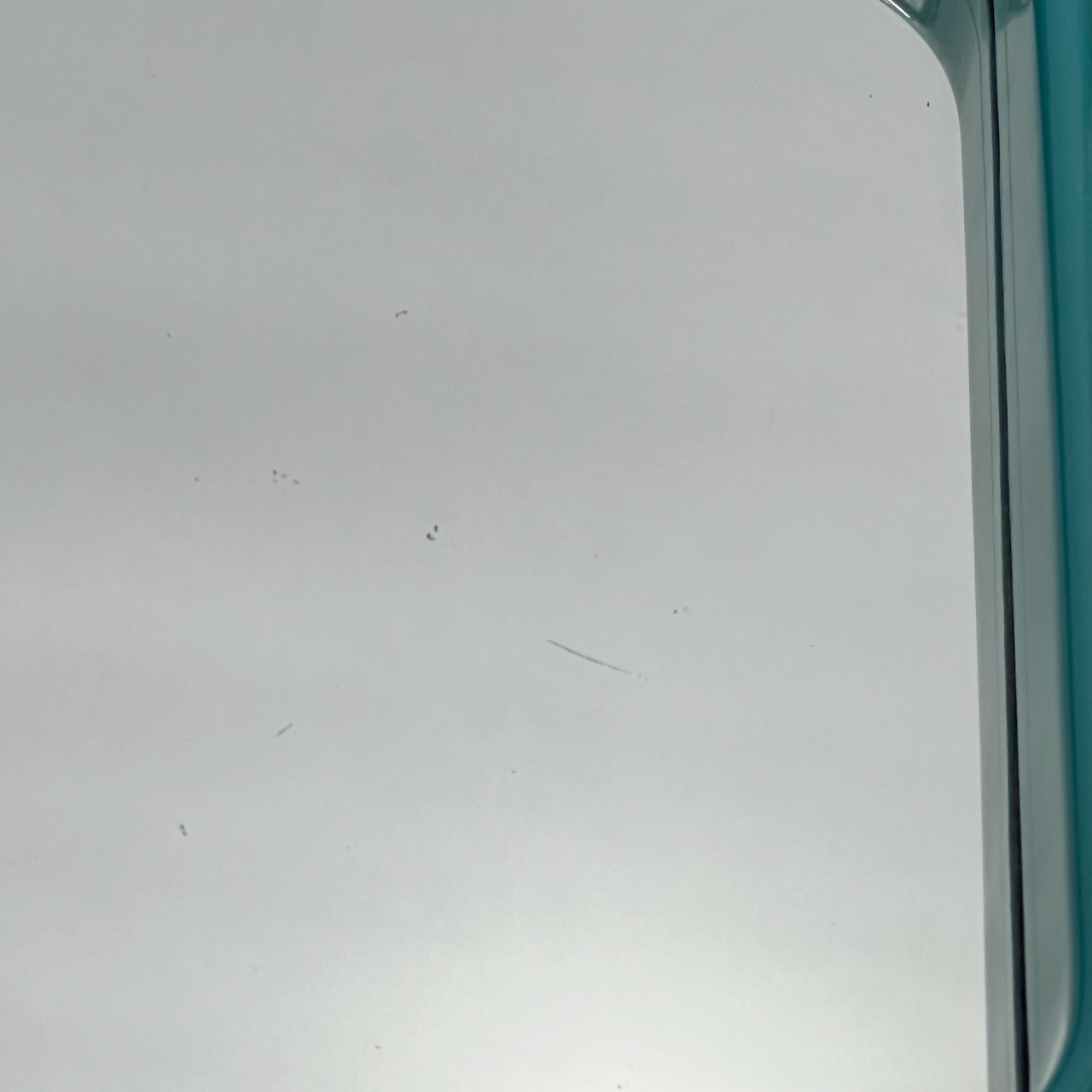 Space Age Turquoise Wall Mirror with Lights 70s - Image 2