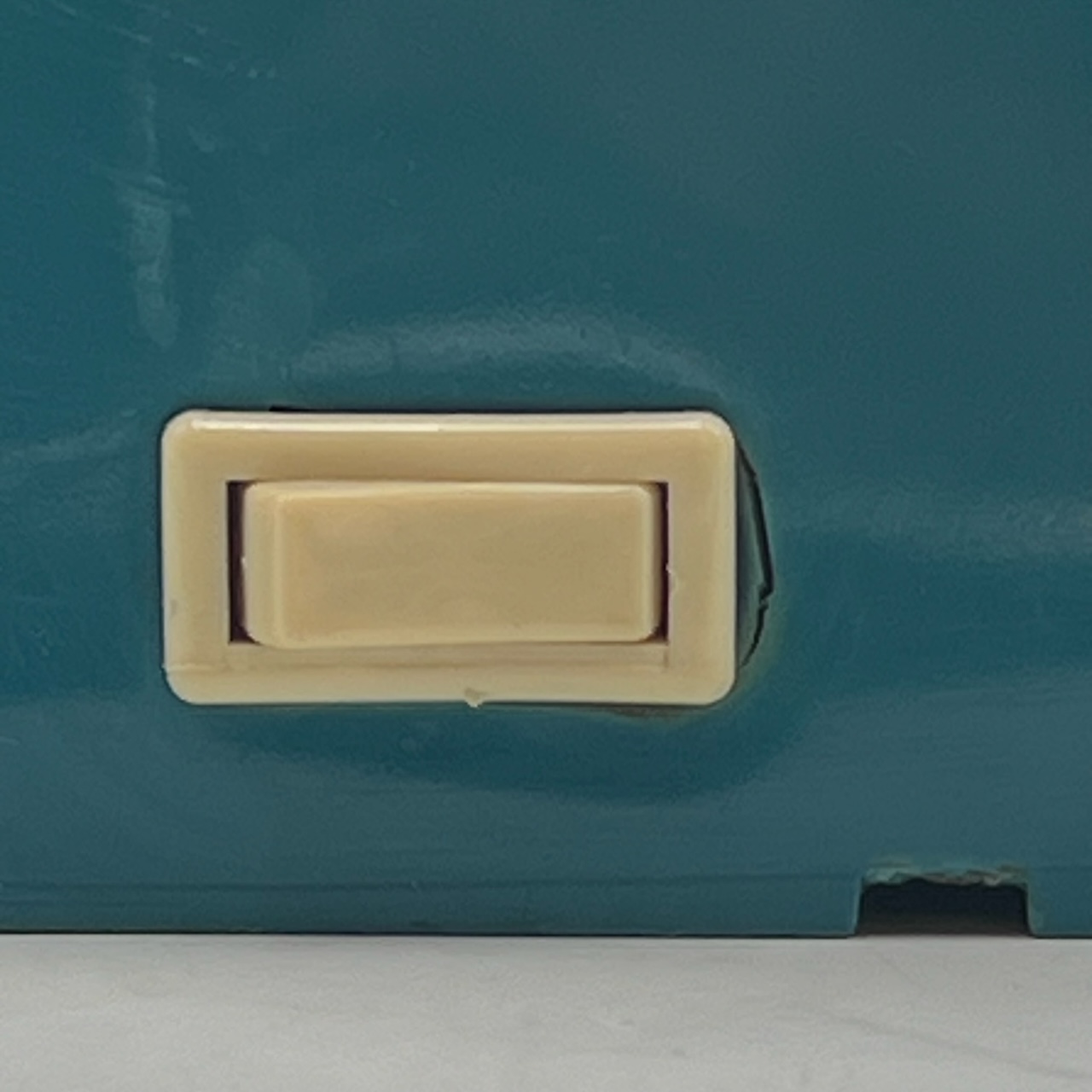 Space Age Turquoise Wall Mirror with Lights 70s - Image 7