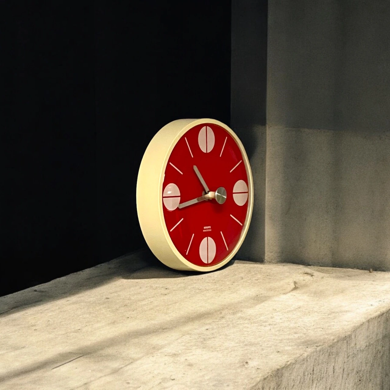 Vintage 1970s Krups Space Age Wall Clock – Orange Dial Edition - Image 10