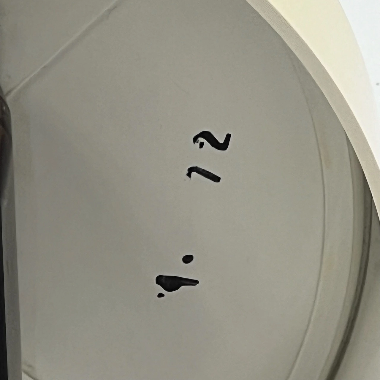 Vintage 1970s Krups Space Age Wall Clock – Orange Dial Edition - Image 3