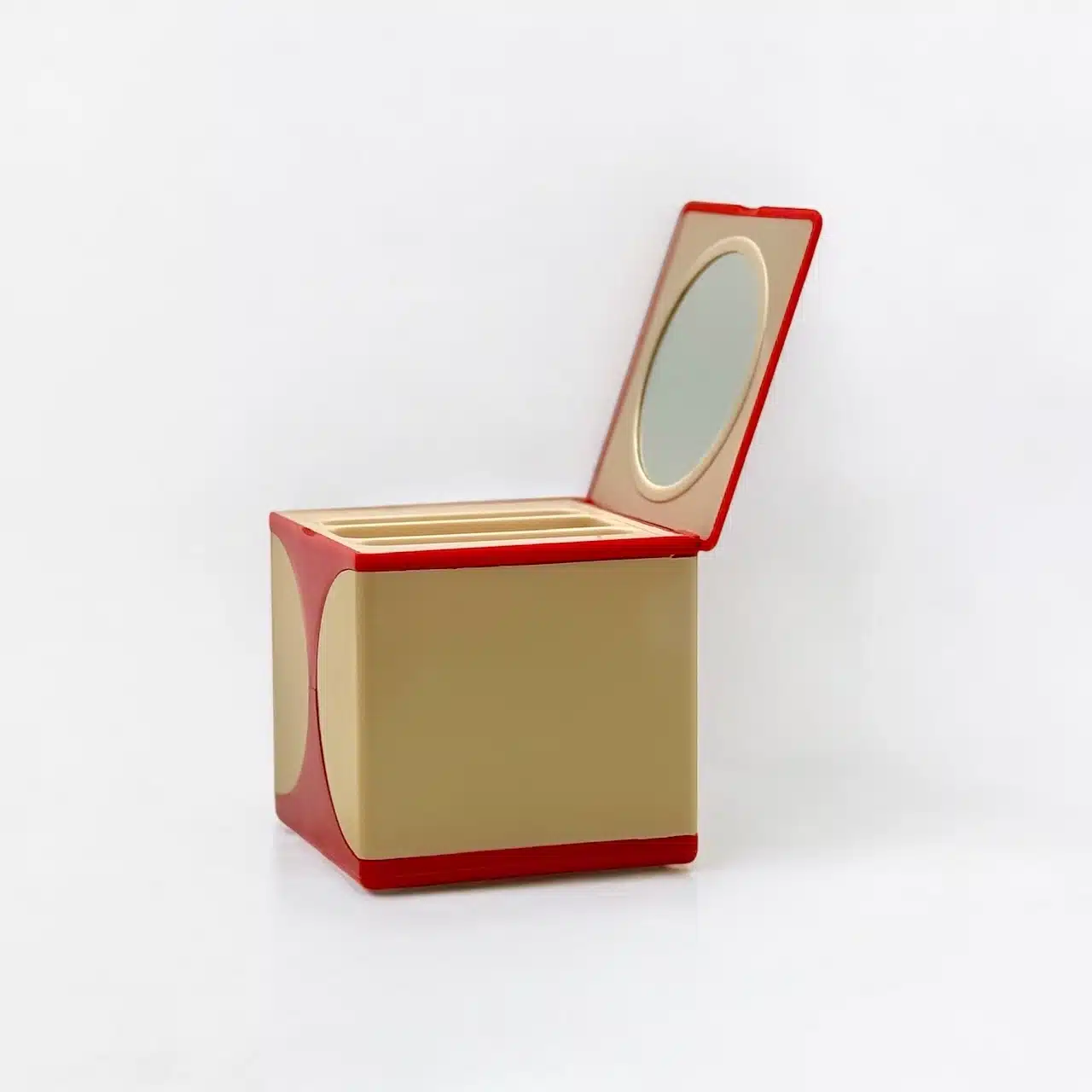 Charming Vintage Vanity Box with Mirror &ndash; 70s Style - Image 7