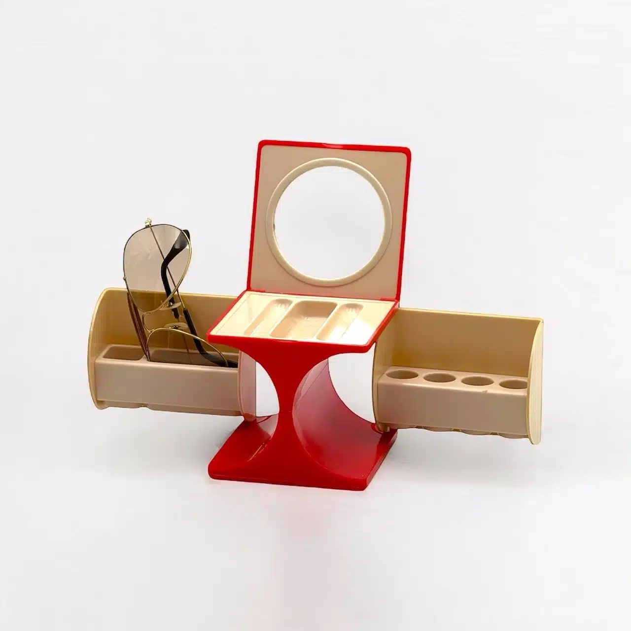 Charming Vintage Vanity Box with Mirror &ndash; 70s Style - Image 10