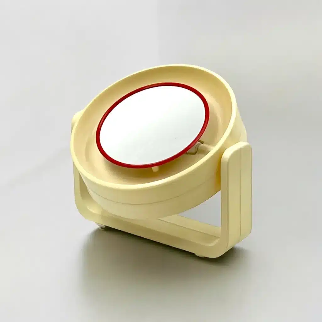 Vintage Allstar Space Age Mirror with Light: Rare 60s Design - Image 11