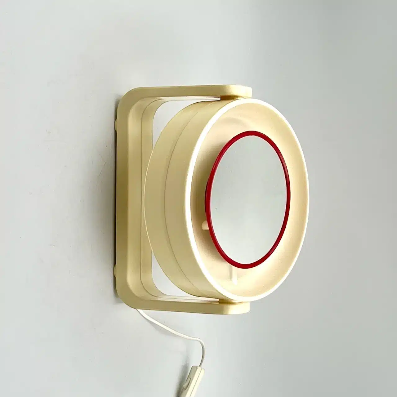 Vintage Allstar Space Age Mirror with Light: Rare 60s Design - Image 7