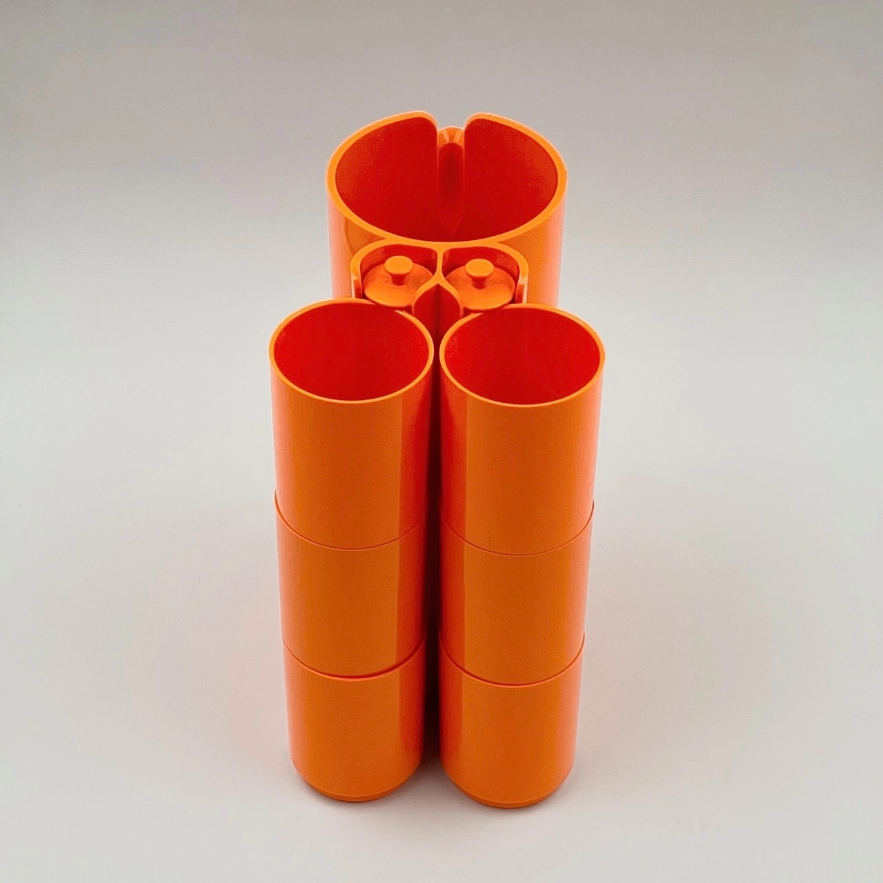 Vintage Drinking Set Orangeade JP Vitrac 70s - Image 6