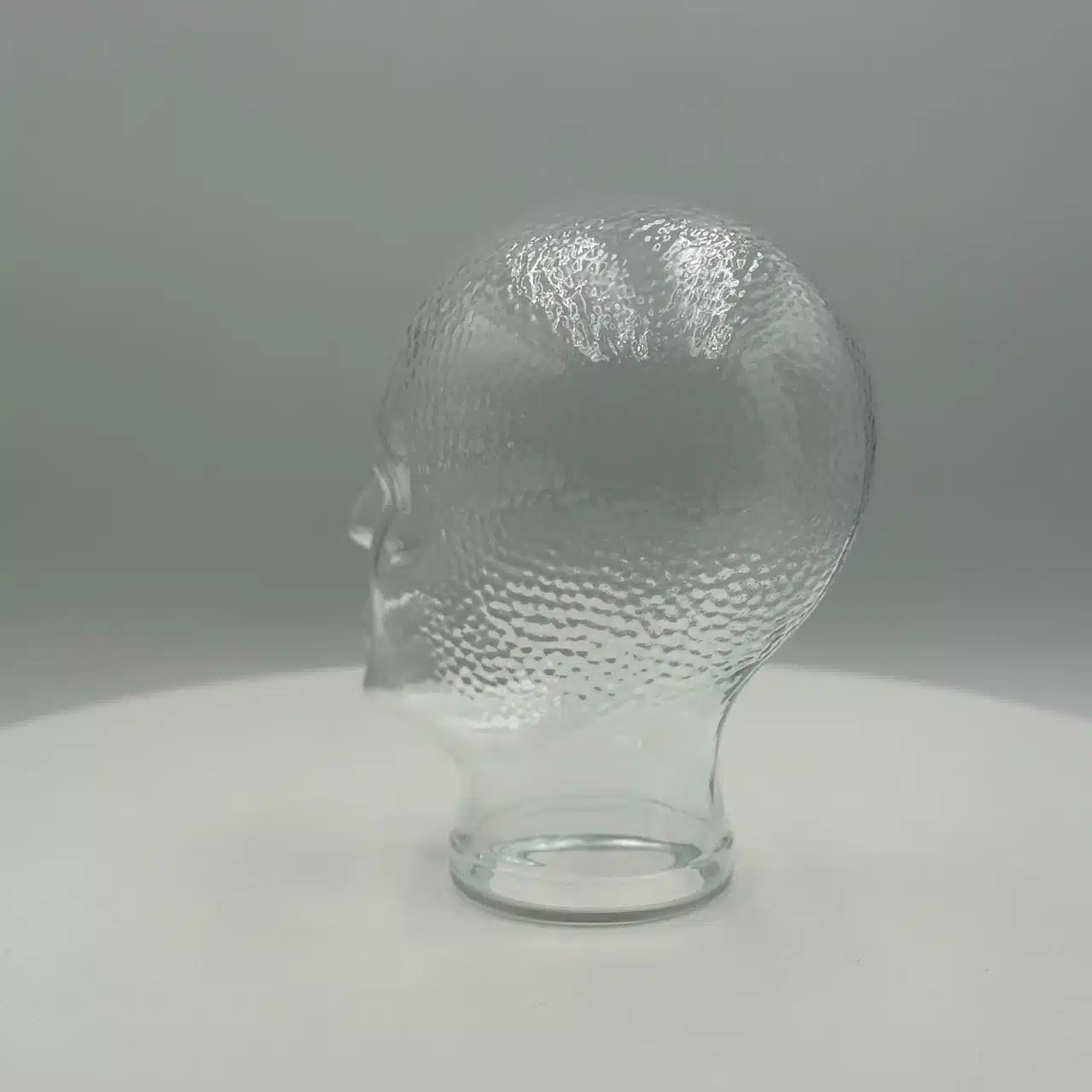 Vintage Glass Head &ndash; 70s Rare Decorative Piece - Image 3