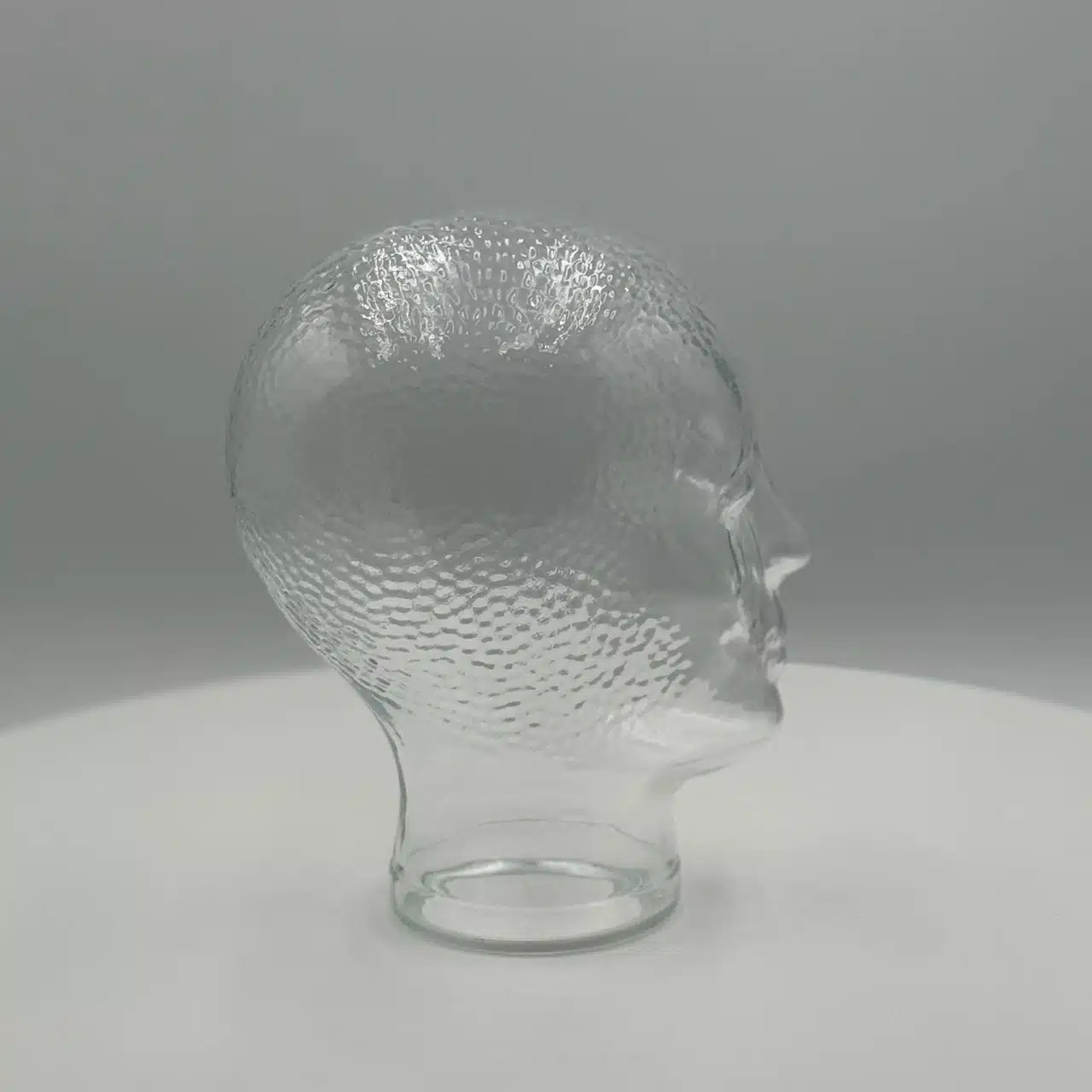 Vintage Glass Head &ndash; 70s Rare Decorative Piece - Image 4