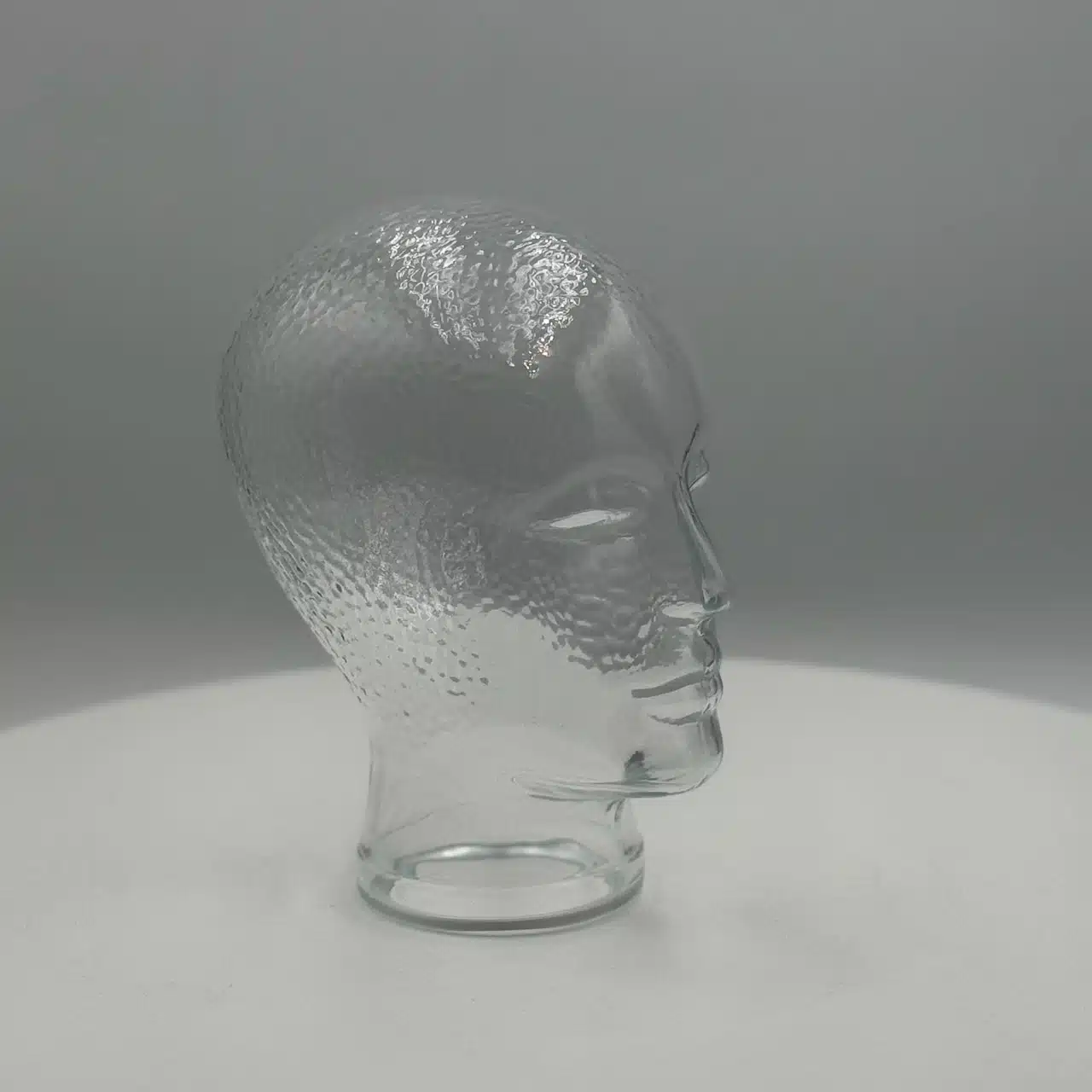 Vintage Glass Head &ndash; 70s Rare Decorative Piece - Image 5