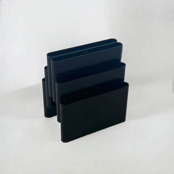 Kartell カルテル マガジンラック Giotto Stoppinoブラック Vintage