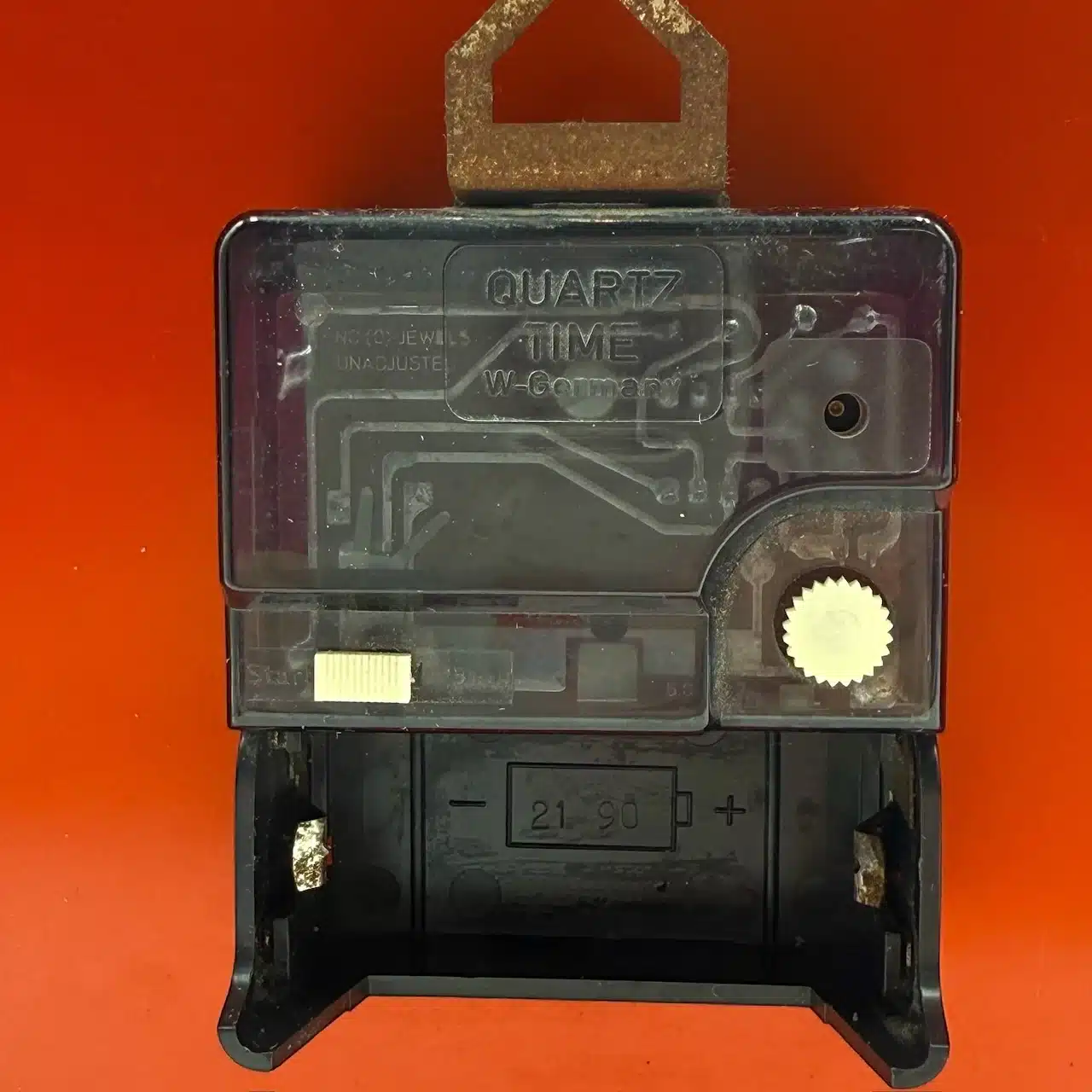 Vintage Wall Clock Stärke 60s/70s – Orange & Chrome Design - Image 8