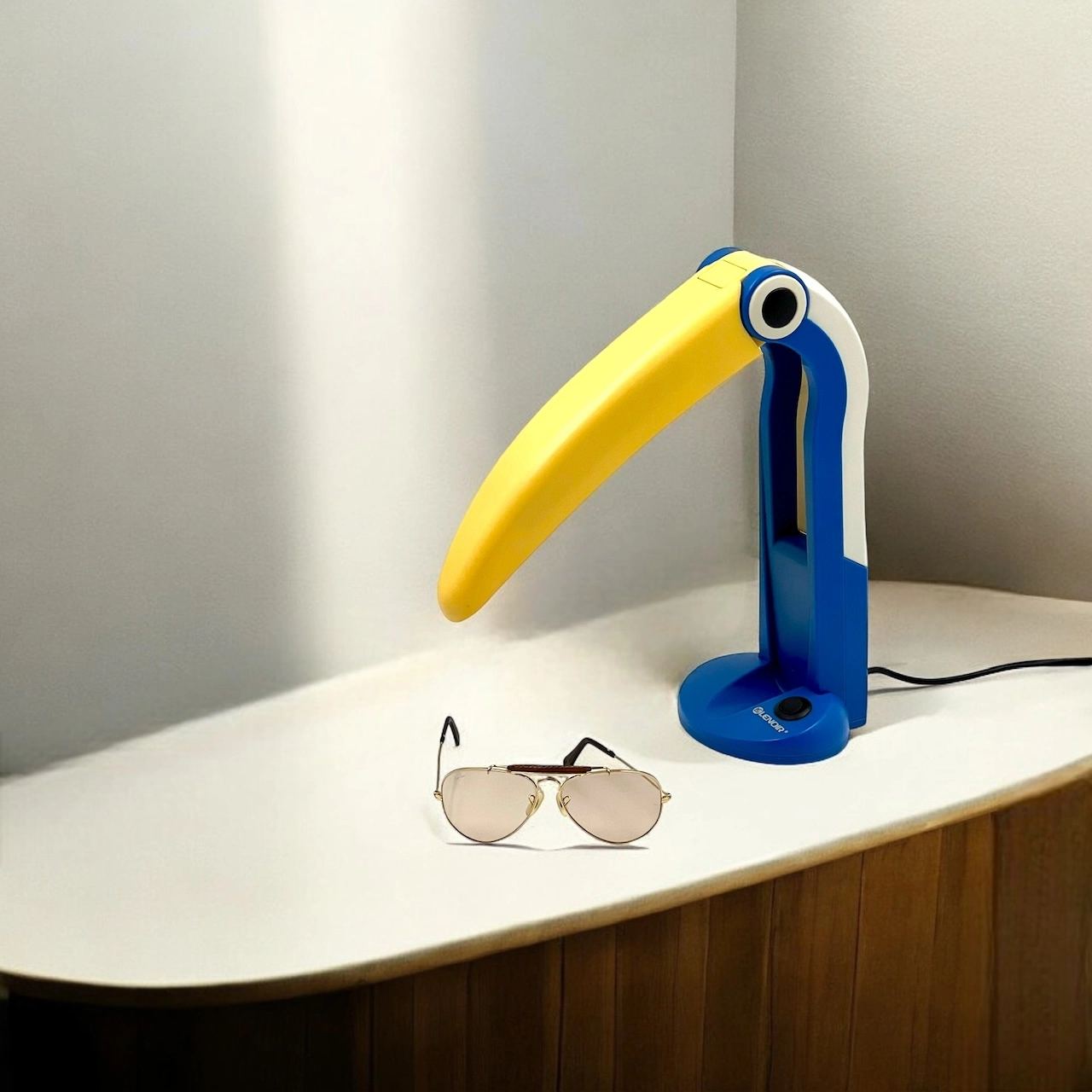 Multicolor 80s Lamp: Toucan by HT Huang for Lenoir Italy - Image 10