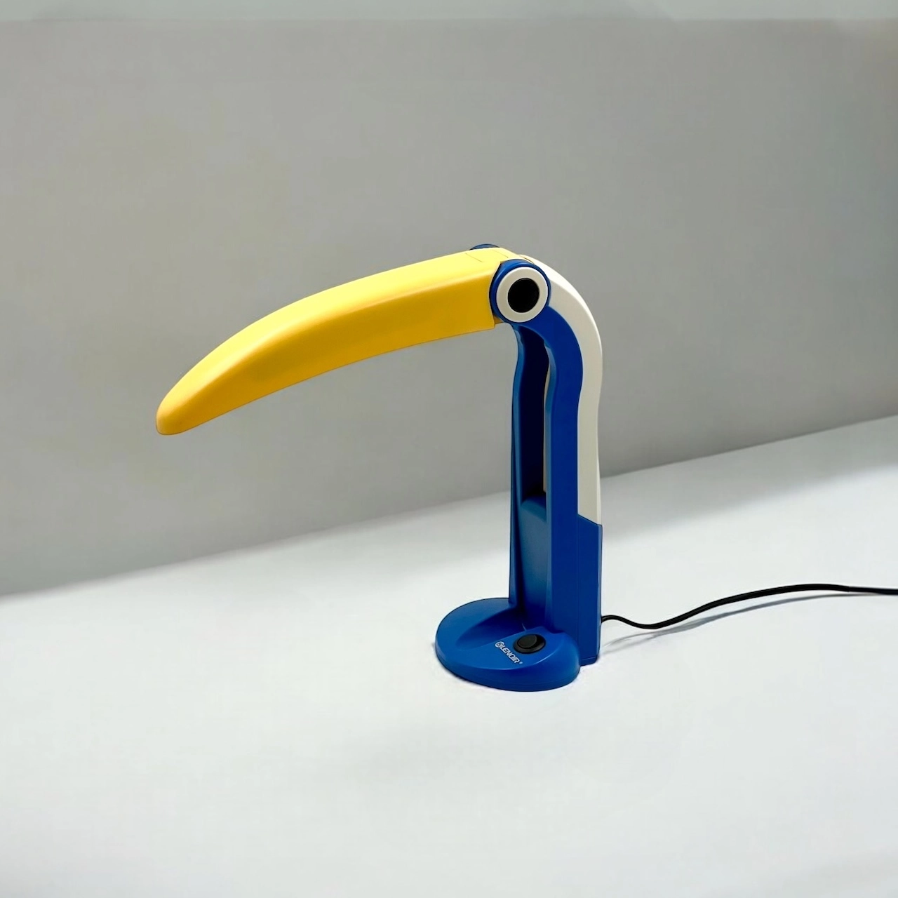 Multicolor 80s Lamp: Toucan by HT Huang for Lenoir Italy