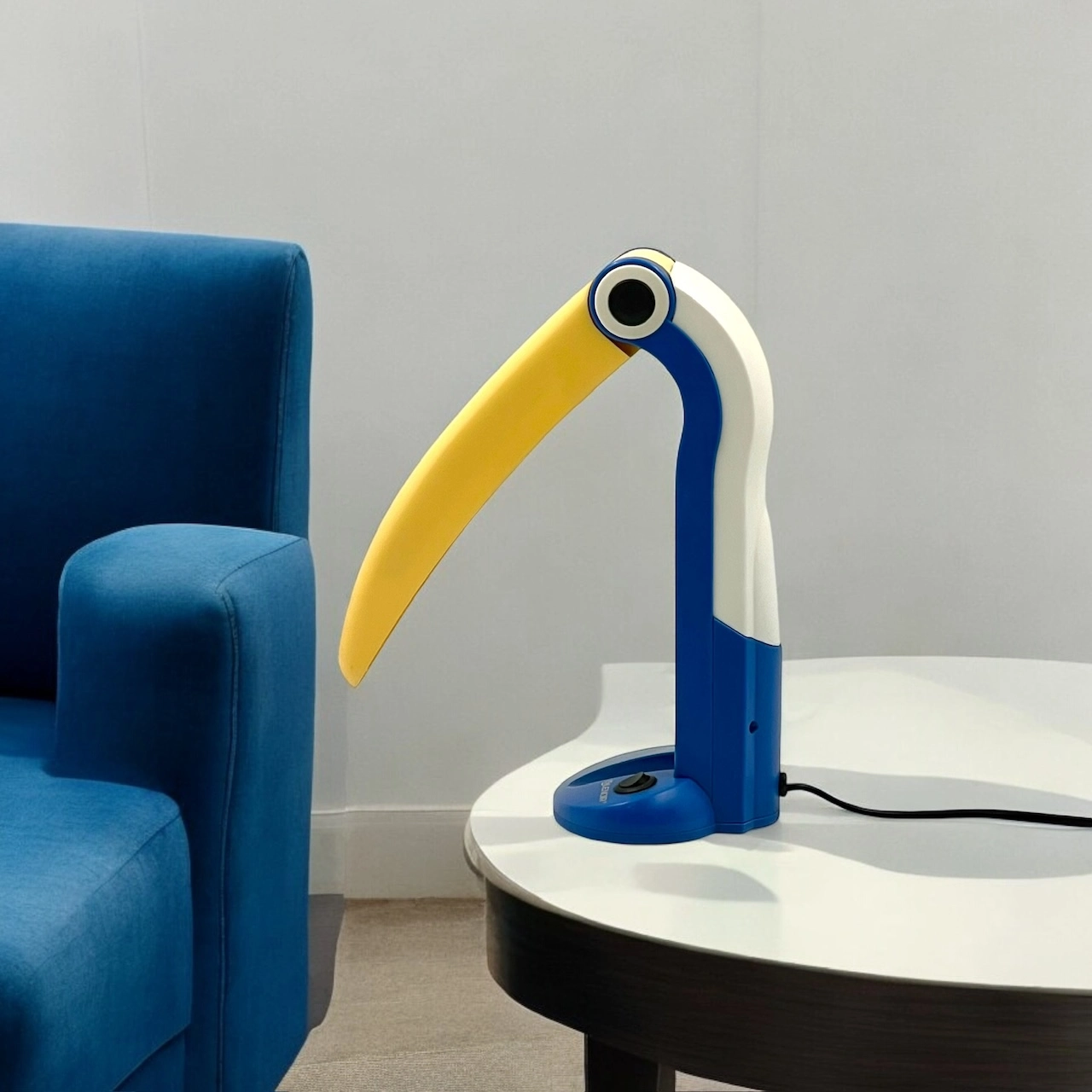 Multicolor 80s Lamp: Toucan by HT Huang for Lenoir Italy - Image 8